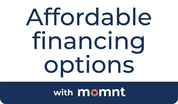 Affordable financing options with Momnt financing service